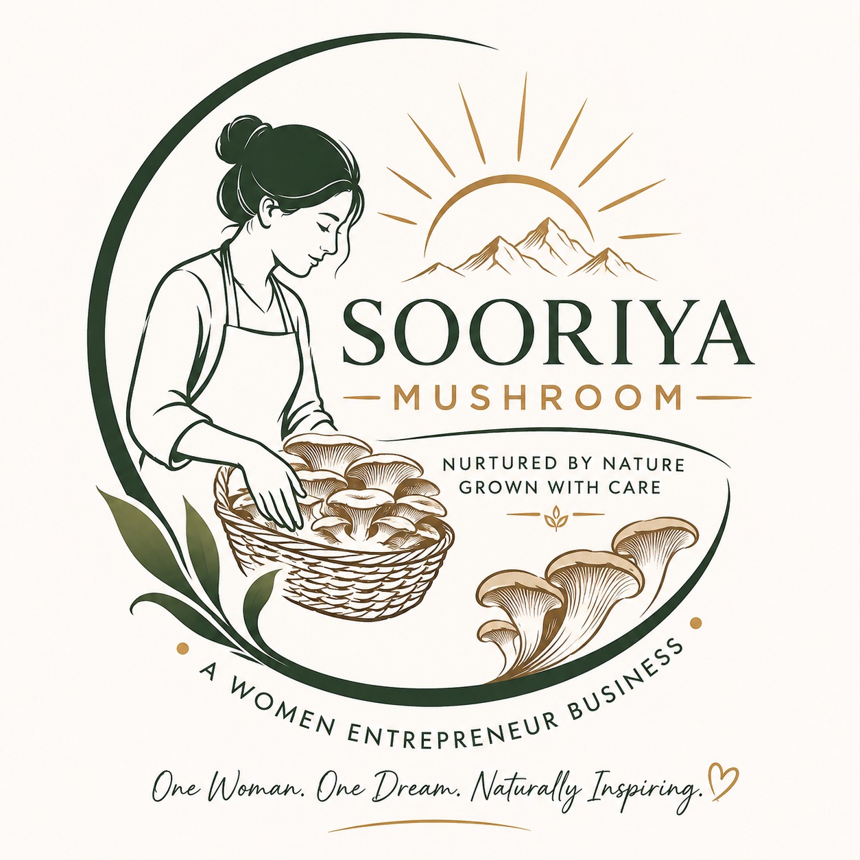 Sooriya Mushrooms Logo